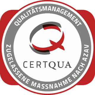 CERTQUA-Siegel: Qualitätsmanagement – zugelassene Maßnahme nach AZAV